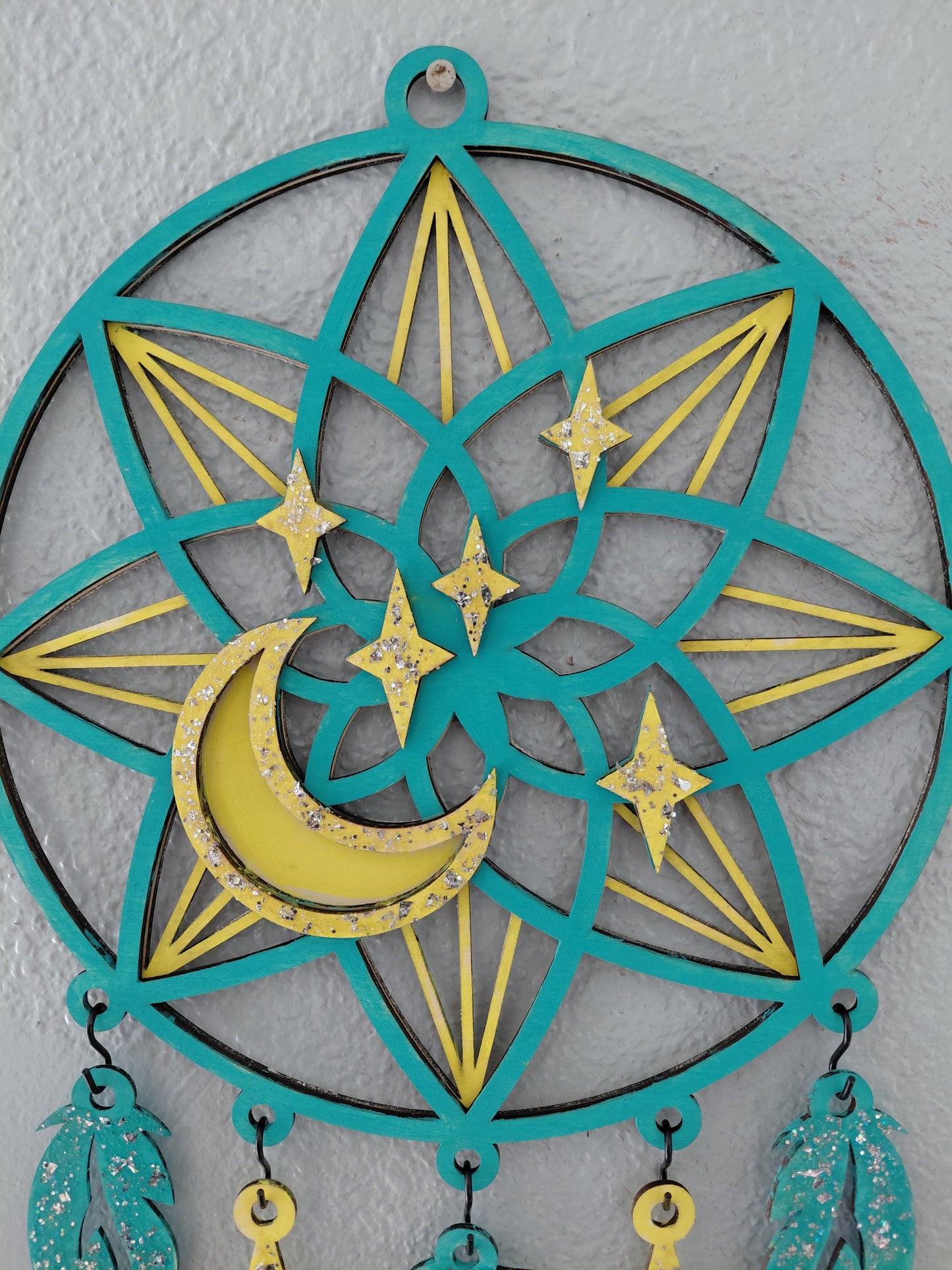 Wood Dream Catcher - Custom American Made 11 Inches Round