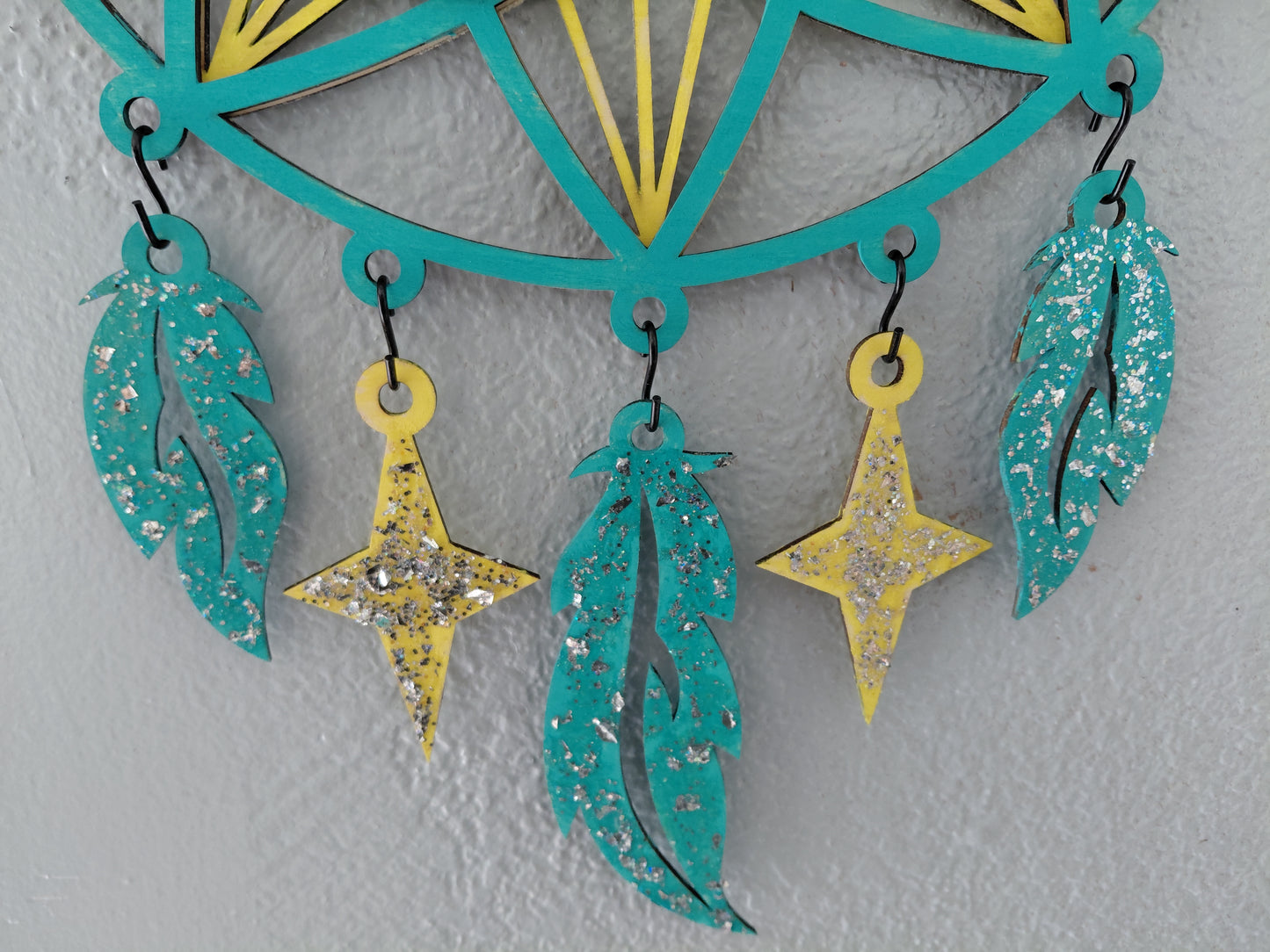 Wood Dream Catcher - Custom American Made 11 Inches Round
