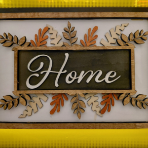 5 Layered Home Wall Art- Laser Cut