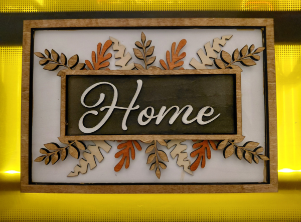 5 Layered Home Wall Art- Laser Cut